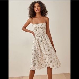 Reformation sable dress in carbine